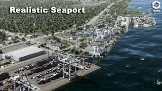 Building a MASSIVE Custom Seaport | Cities Skylines 2 : Gulf Coast Florida