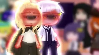 bsd reacciona a atsushi es manjiro sano || bsd x Tokyo revengers ||