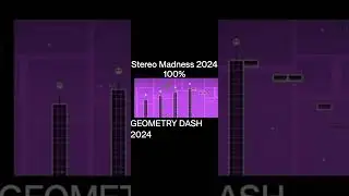 GEOMETRY DASH  STEREO MADNESS 100% COMPLETE