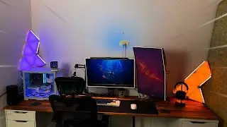 Nano Leaf CUSTO BENEFÍCIO - MEU SETUP GAMER DOS SONHOS (5o episódio)