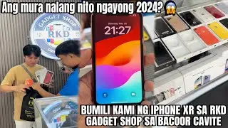 IPHONE XR IN 2024 - mini vlog bumili kami ng iphone xr sa may rkd gadget shop sa may bacoor cavite