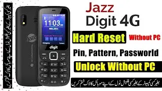 Jazz digit 4G Unlock (No Need Software Box & Dongle) without Computer,Hard reset easy method