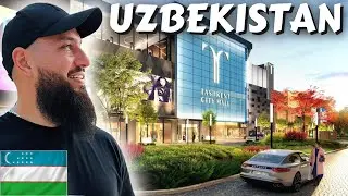 Inside Modern Uzbekistan Nobody Shows You - Tashkent City Park & Mall, Magic City Park 🇺🇿