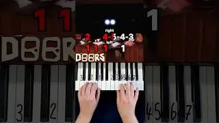 DOORS Jeffs Jingle Piano Tutorial #shorts