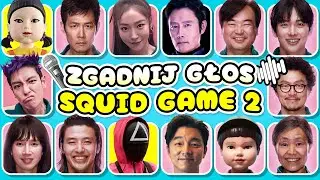 SQUID GAME 2 QUIZ 😱🎲🦑 Zgadnij Postacie Po Ich Głosie 🔊