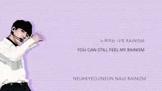 BTS Jungkook - Rainism Cover2016 MBC Gayo Daejejeon HanRomEng lyrics