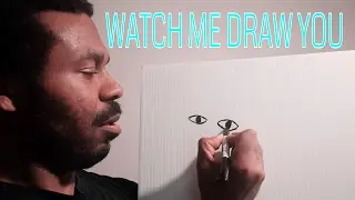 Watch Me DRAW YOU [ASMR]