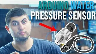 MESURING PRESSURE WITH ARDUINO PRESSURE SENSOR (pressure transducer) 