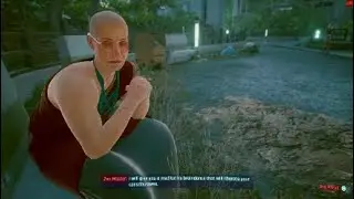 Cyberpunk 2077: Side Gig: Imagine: Our encounter with the Zen Master