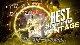 Tu Aake Dekhle (King) | Battleground Mobile India Best Montage | Beat Sync Montage | MadYyt