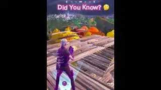 Turrets Prevent Fall Damage?! 🤔 #shorts #fortnite
