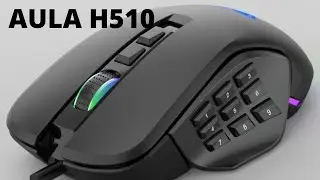 Aula H510 Advanced RGB Gaming Mouse 14 Programmable Keys Up to 10000DPI