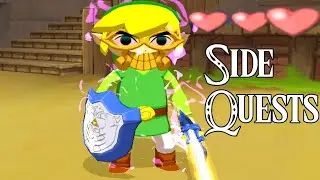 Doing Side Quests While BAKED! | Wind Waker 3 Heart Run Finale!