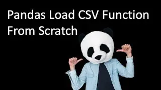 The Pandas Load CSV Function from Scratch