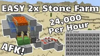 Minecraft Best Easy Stone Farm 1.21+ 
