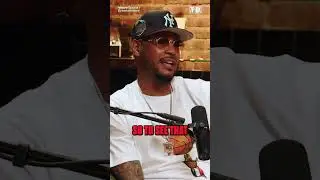 "That’s nephew right there.” Melo reacts to Boogie Cousins saying he was his favorite player.
