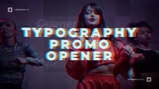 Top After Effects Projects: Typography Promo Opener + Free Font