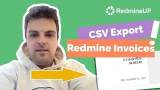 CSV export feature of the Redmine Invoices plugin