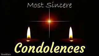 condolences