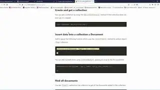 Node Js + Mongo DB