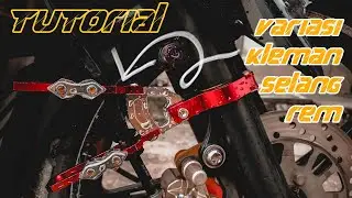 TUTORIAL MEMASANG VARIASI KLEMAN SELANG REM UNTUK JUPITER MX NEW 135 ‼️⁉️HARGA TERJANGKAU