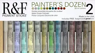 R&F Pigment Stick® Painter's Dozen 2