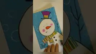 Малюємо Сніговика