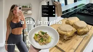 SPEND A PRODUCTIVE DAY WITH ME | meal prepping, healthy food, home updates