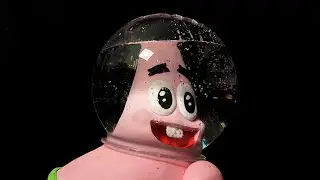 I make a Patrick Starfish fish tank with a 3D pen