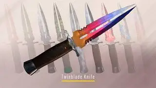 Twinblade Knife in Counter-Strike 2 (Concept) ★ CS2 Showcase