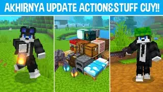 Update Texture Pack Animasi Player Action&Stuff Yang Semakin Keren Banget Cuy!! - Support 1.21+