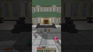 Paw Patrol getting the pups to sit #harwould #minecraftshorts #pawpatrol #pawpatrolminecraft