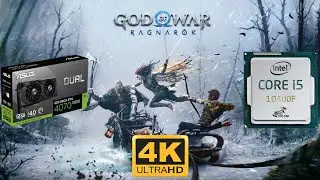 God of War Ragnarok benchmark #4k 4070 Super + 10400f Benchmark Ultra Settings