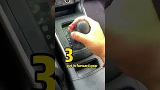 A few steps to teach you to drive an automatic car 