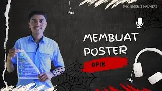 membuat poster