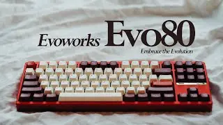 Evo80 (Scarlet) | The Best Prebuilt TKL Keyboard