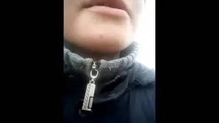 Я на улице и моё лицо.