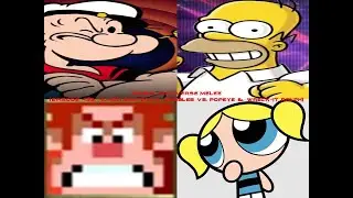 Mugen: Multiverse Melee (Episode 499: Homer Simpson & Bubbles VS. Popeye & Wreck-It Ralph)