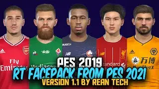 [PES 2019] RT Facepack From PES 2021 V1.1 Free Download and Install On PC