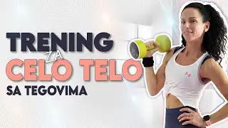 20 minutes - home workout with weights for the whole body (for women over 40)
