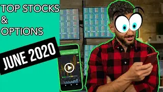 My TOP STOCKS to buy in June 2020. [My full trading strategy for June]