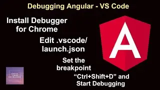Debugging Angular Application in vs code