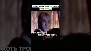 Драрри канон🐍💚😏 Драко боится за Гарри🥺 