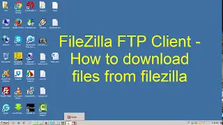 FileZilla FTP Client - how to download files from filezilla | Abdul Wadud