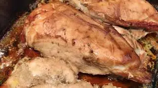 Сочная куриная грудка получается очень вкусной.