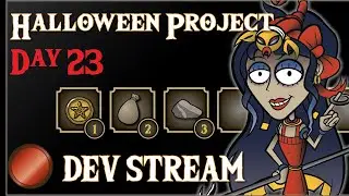 Dev Stream - Halloween Project (Items, Pickups, Hotbar)