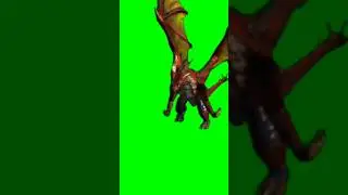 Dragon 🐲🐉 green screen effect 