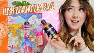 LUSH BOXING DAY SALE HAUL 2024 | LUSH HAUL WILLOW BIGGS