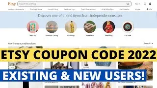 Etsy Coupon Code 2022 : How To Use Etsy Coupon Code | Etsy Promo Code 2022