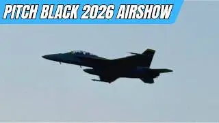 Pitch Black 2026 AIRSHOW | Mindil Beach Flying Display